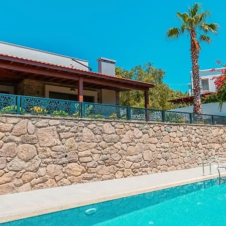别墅 Superb 3br W Pool Gumusluk 博德鲁姆