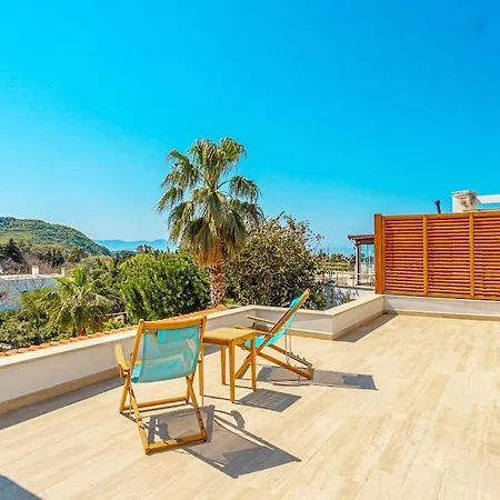 别墅 Superb 3br W Pool Gumusluk 博德鲁姆